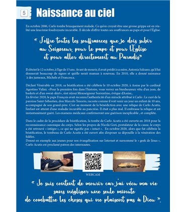 Exposition Carlo Acutis : "Être toujours uni à Jésus"