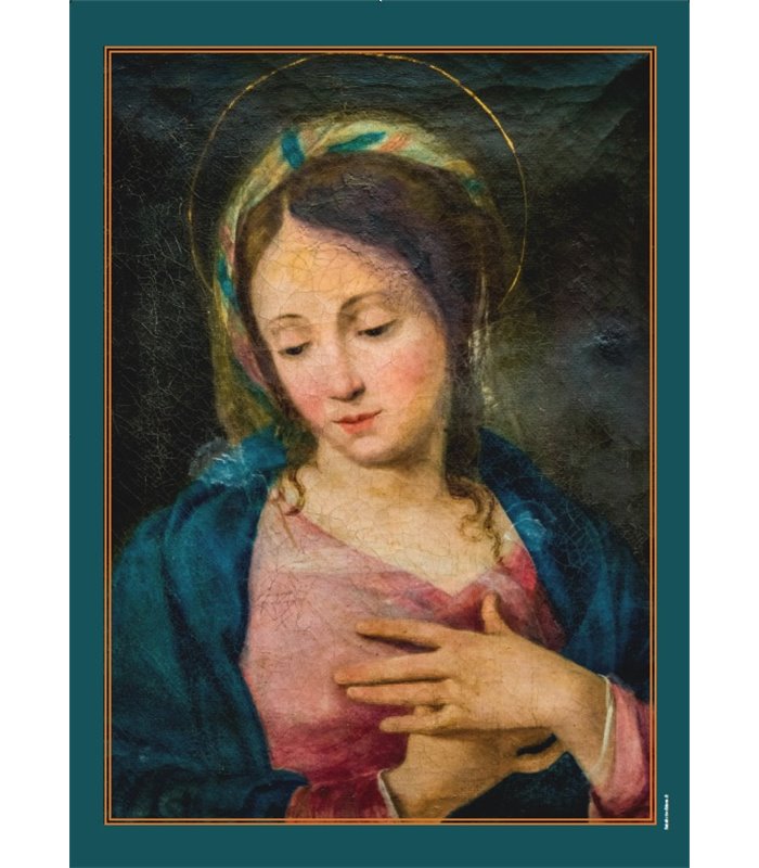 1 affiche grandformat  Tableau de l'annociation la Sainte Vierge Marie