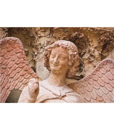 Ange du sourir à la cathédrale de Reims