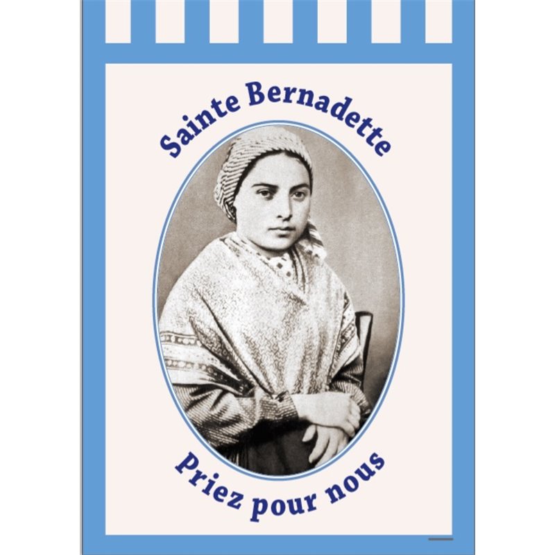 Bannière Sainte Bernadette de Lourdes (BA16-0035)