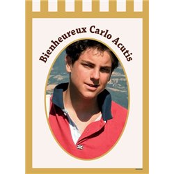 Bannière Bienheureux Carlo Acutis (BA16-0036)