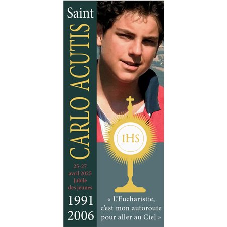 Saint Carlo Acutis - 25-27 avril 2025 : Jubilé des jeunes