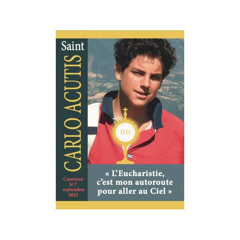 Carlo Acutis  Caninisé le 7 septembre 2025 par le Pape Léon IX