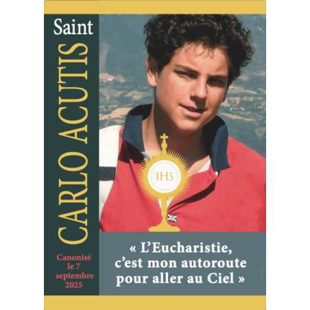 Carlo Acutis  Caninisé le 7 septembre 2025 par le Pape Léon IX
