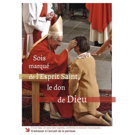 Poster devenir Chrétien-Confirmation (PO13-0003)