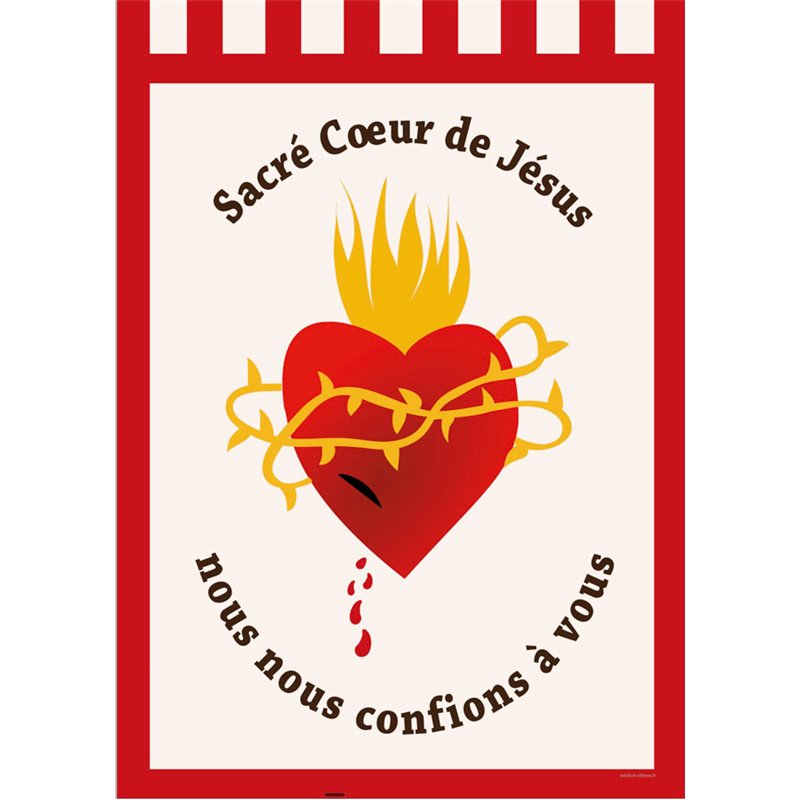 Sacré cœur de Jésus, nous avons confiance en vous !