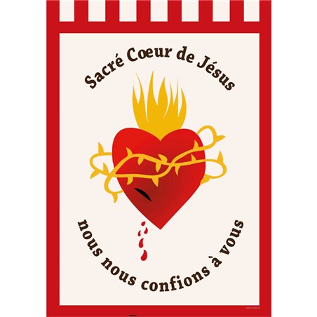 Sacré cœur de Jésus, nous avons confiance en vous !