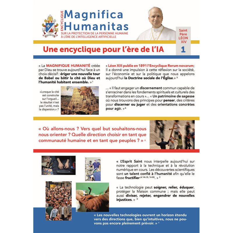 Encyclique Magnificat Humanitas - du Pape Léon - l’ère de l’IA