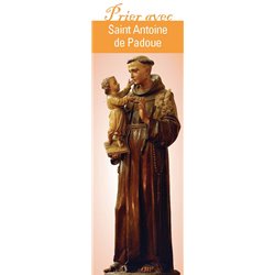 Signet "Prier avec" Saint Antoine de Padoue