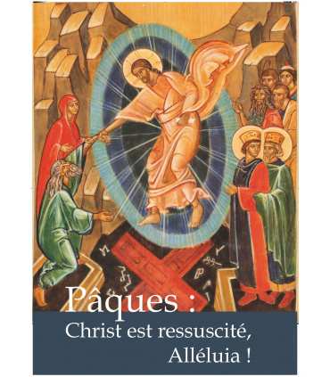 Poster Grand format «Pâques resurrection»