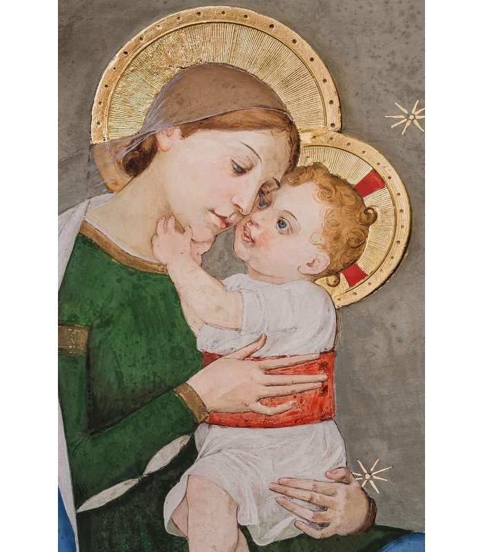 1 affiche grandformat vierge a l enfant nd loreto (GF14-0025)