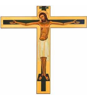 1 affiche grandformat croix selon icone moderne 