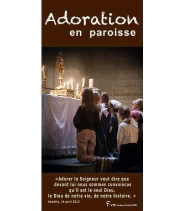 Flyer personnalisable " Adoration " (FP15-0009)