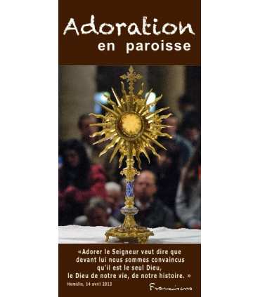 Flyer personnalisable " Adoration " (FP15-0012)