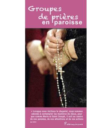 Flyer personnalisable " Groupes de prière " (FP15-0017)