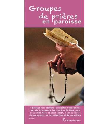 Flyer personnalisable " Groupes de prière " (FP15-0019)