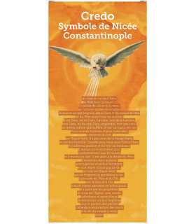 Kakémono liturgique : Credo Symbole de Nicé 