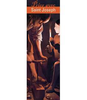 Signet "Prier avec" Saint Joseph 