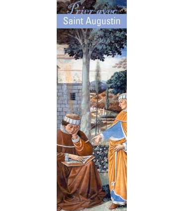 Signet "Prier avec" Saint Augustin 