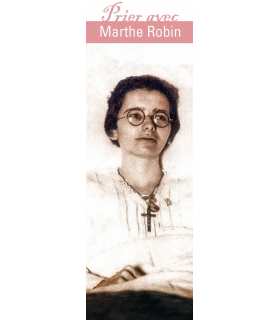 Signet "Prier avec" Marthe Robin 