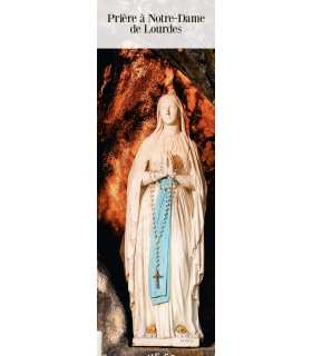 Signet "Prière à Notre-Dame de Lourdes" 