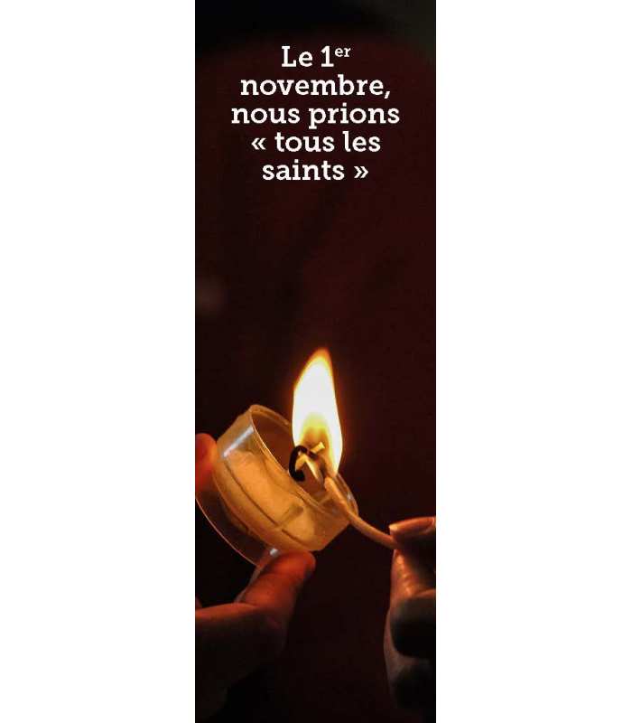 Signet Le 1er novembre, nous prions tous les saints 